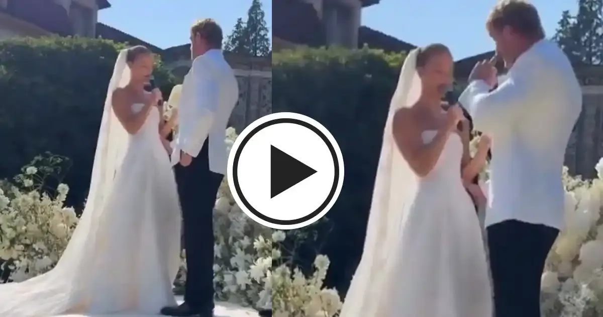 logan paul gets married to nina adgal in a ceremony at lake como