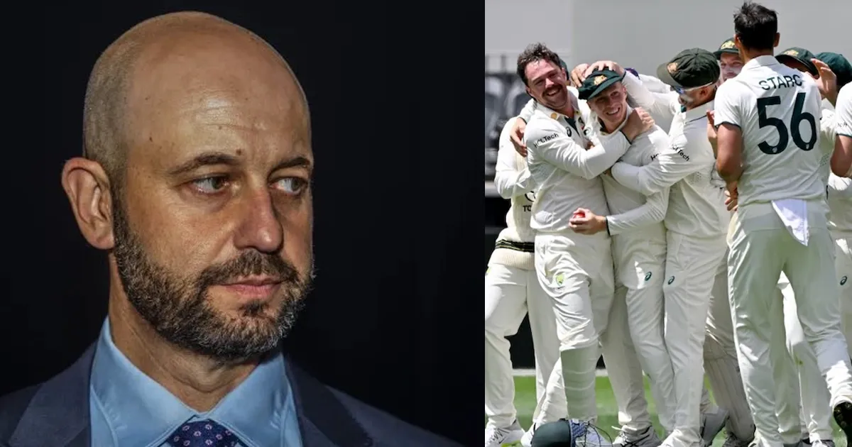side by side with australia test team pic