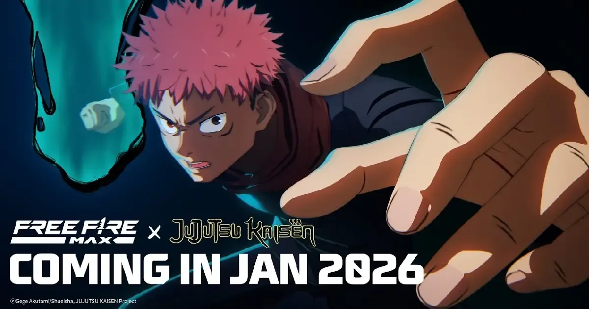 free fire max x jujutsu kaisen collaboration sportstiger