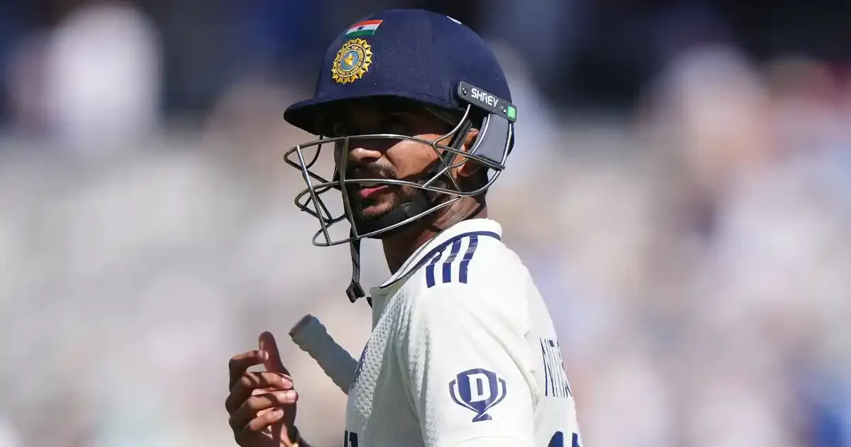 nitish kumar reddy released from india s squad for the first