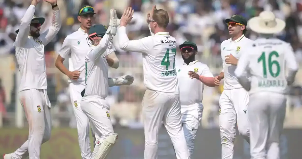 simon harmer stars as south africa register their first win over india in 15 years go 1 0 up in the series sportstiger