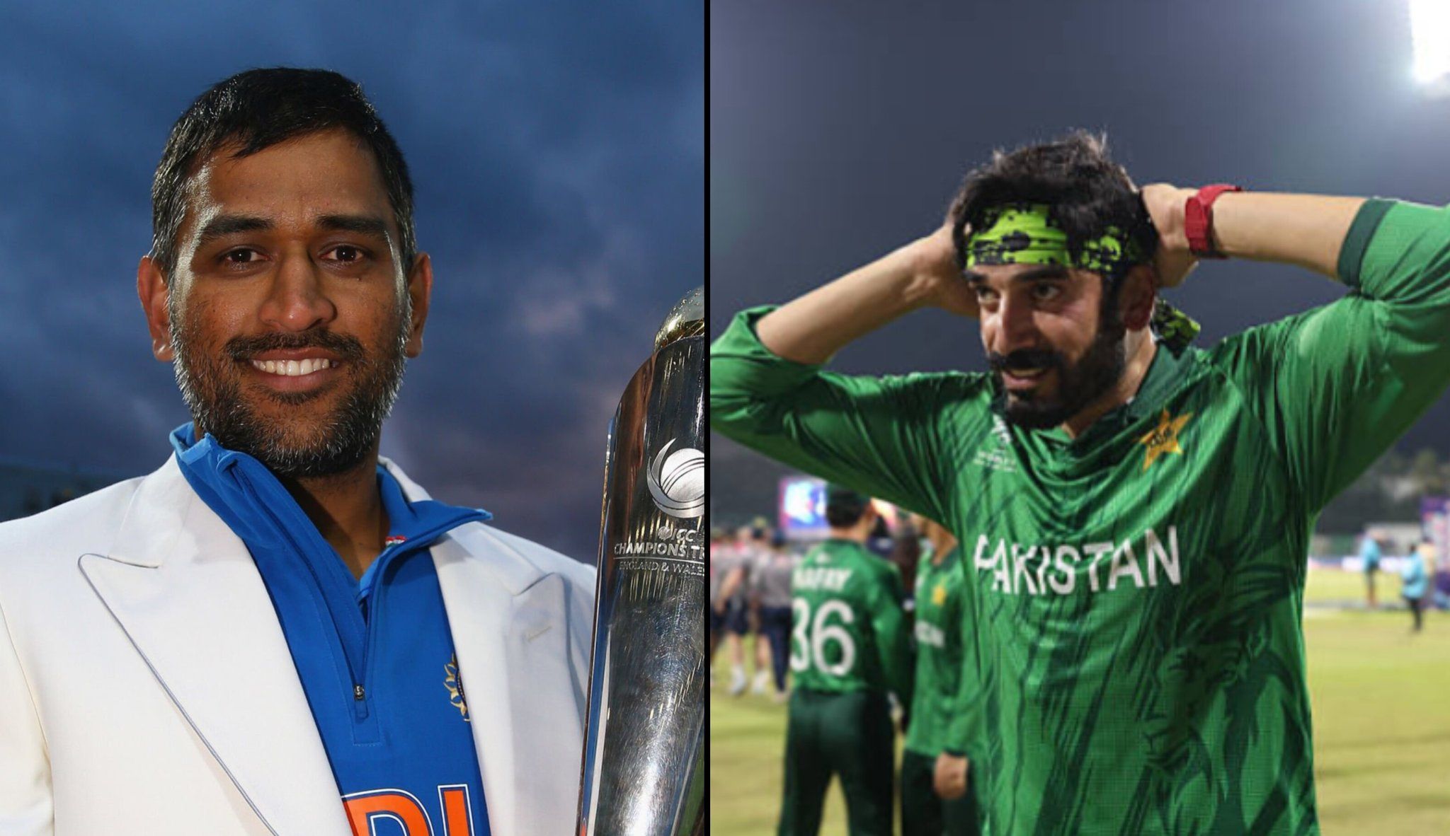 ms dhoni and usman tariq