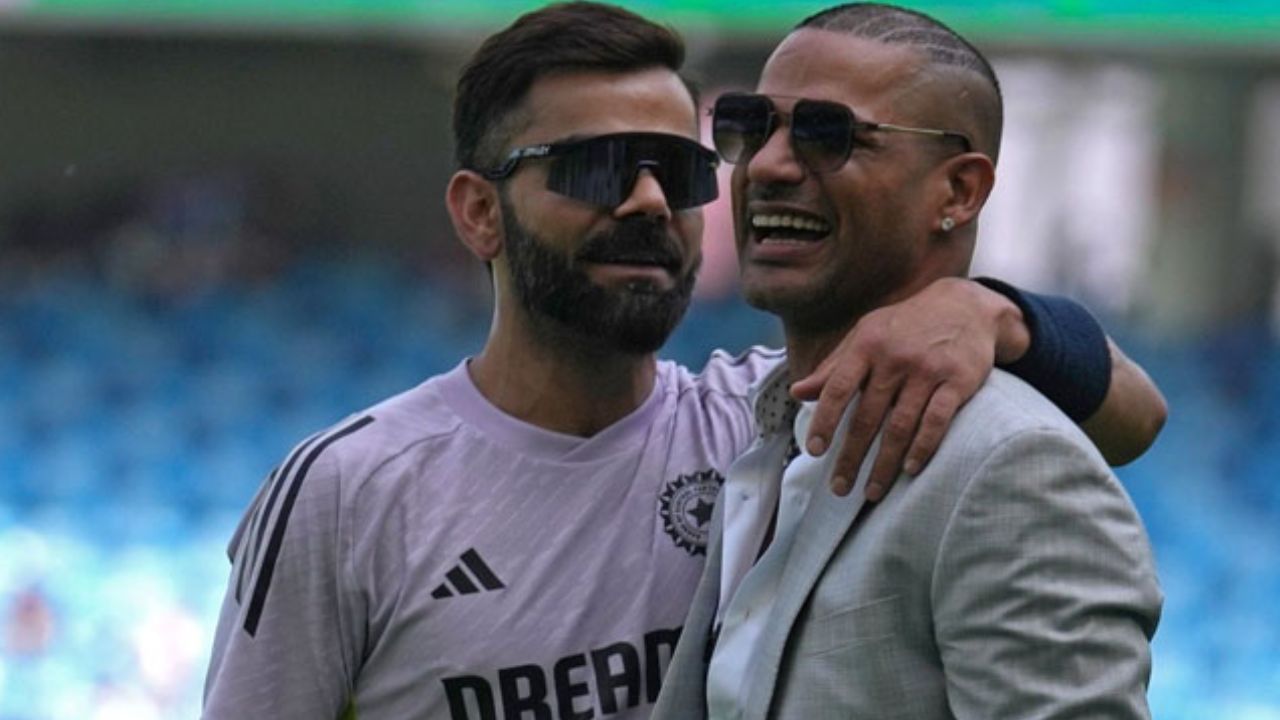 virat kohli and shikhar dhawan