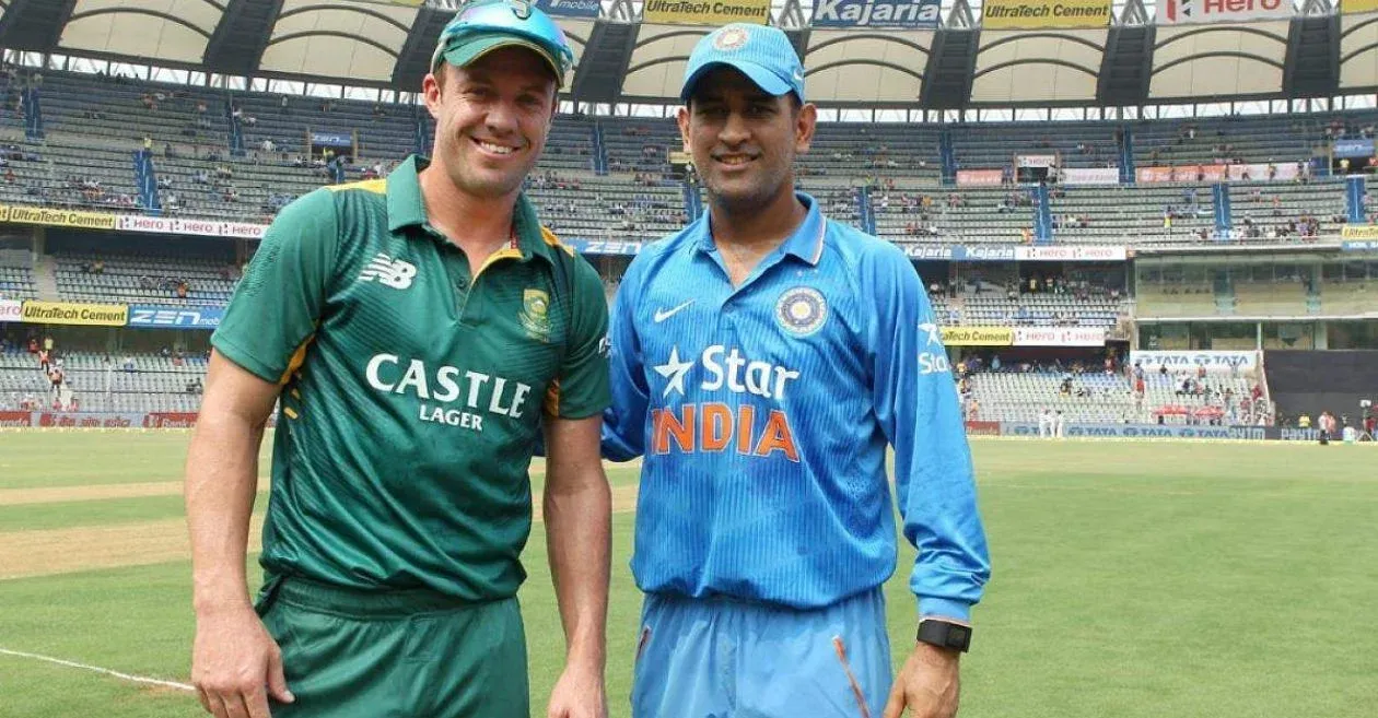 ab de villiers on ms dhoni