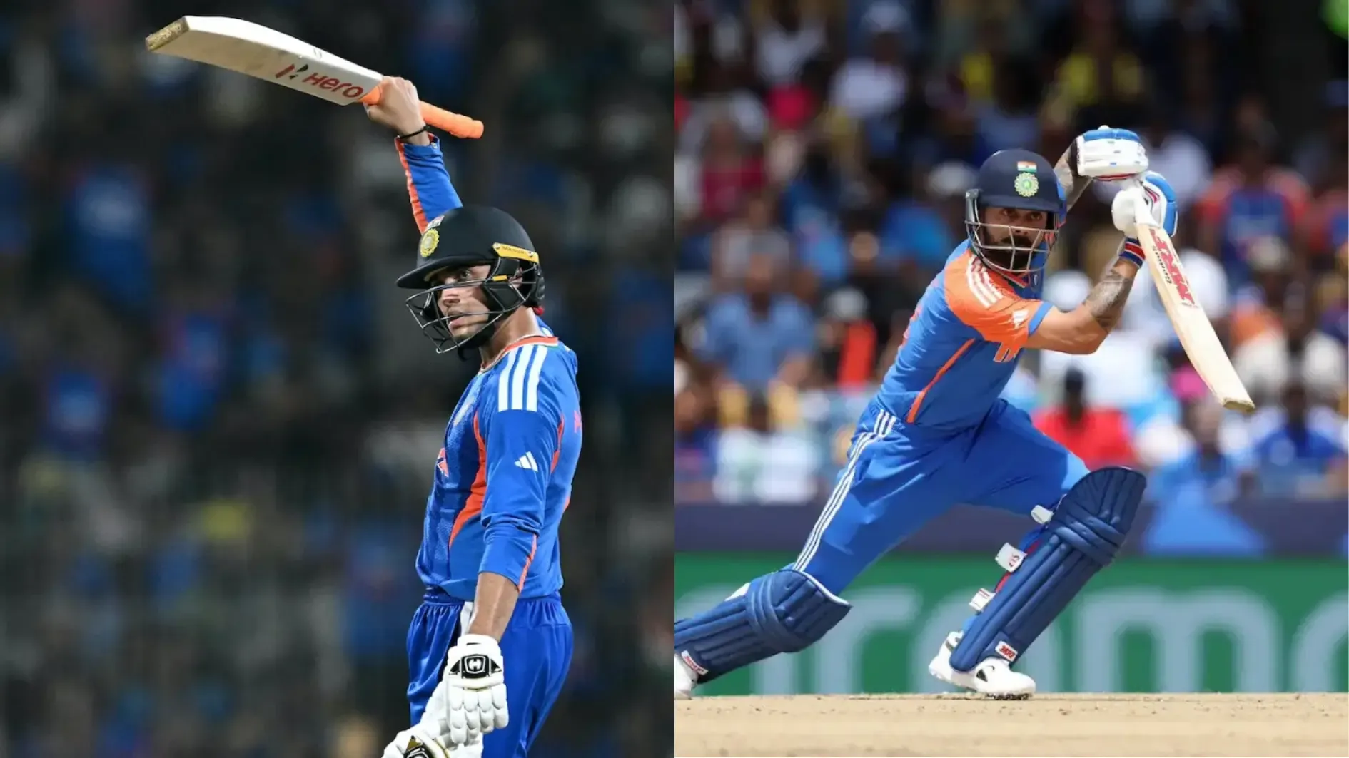 abhishek and virat kohli