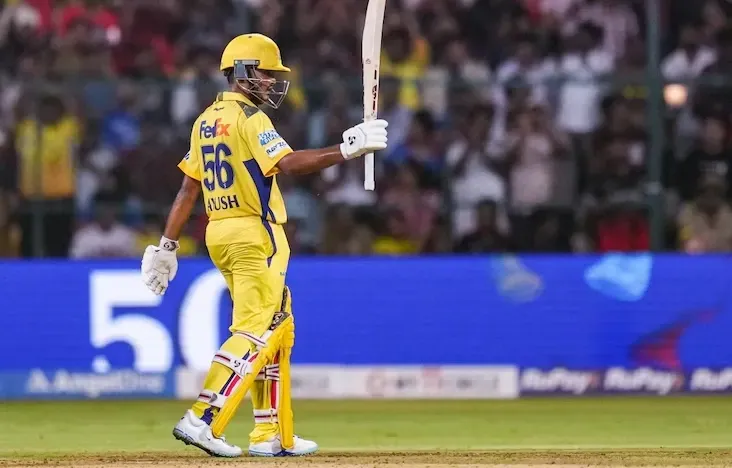 ayush mhatre on csk fans