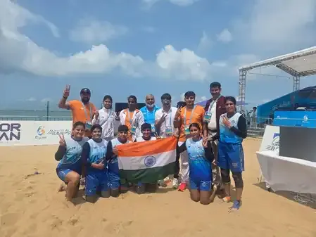 indian women asian beach games