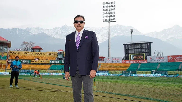ravi shastri stand wankhede stadium