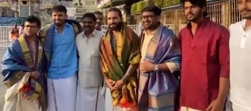rcb players tirumala tirupati devasthanam