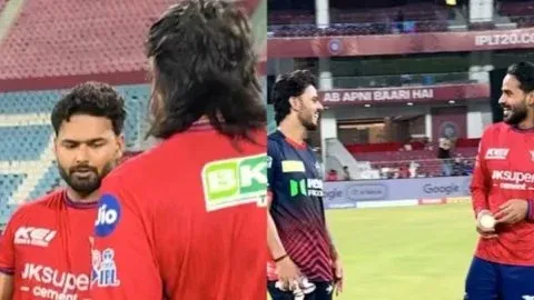 rishabh pant on rathi rana fight
