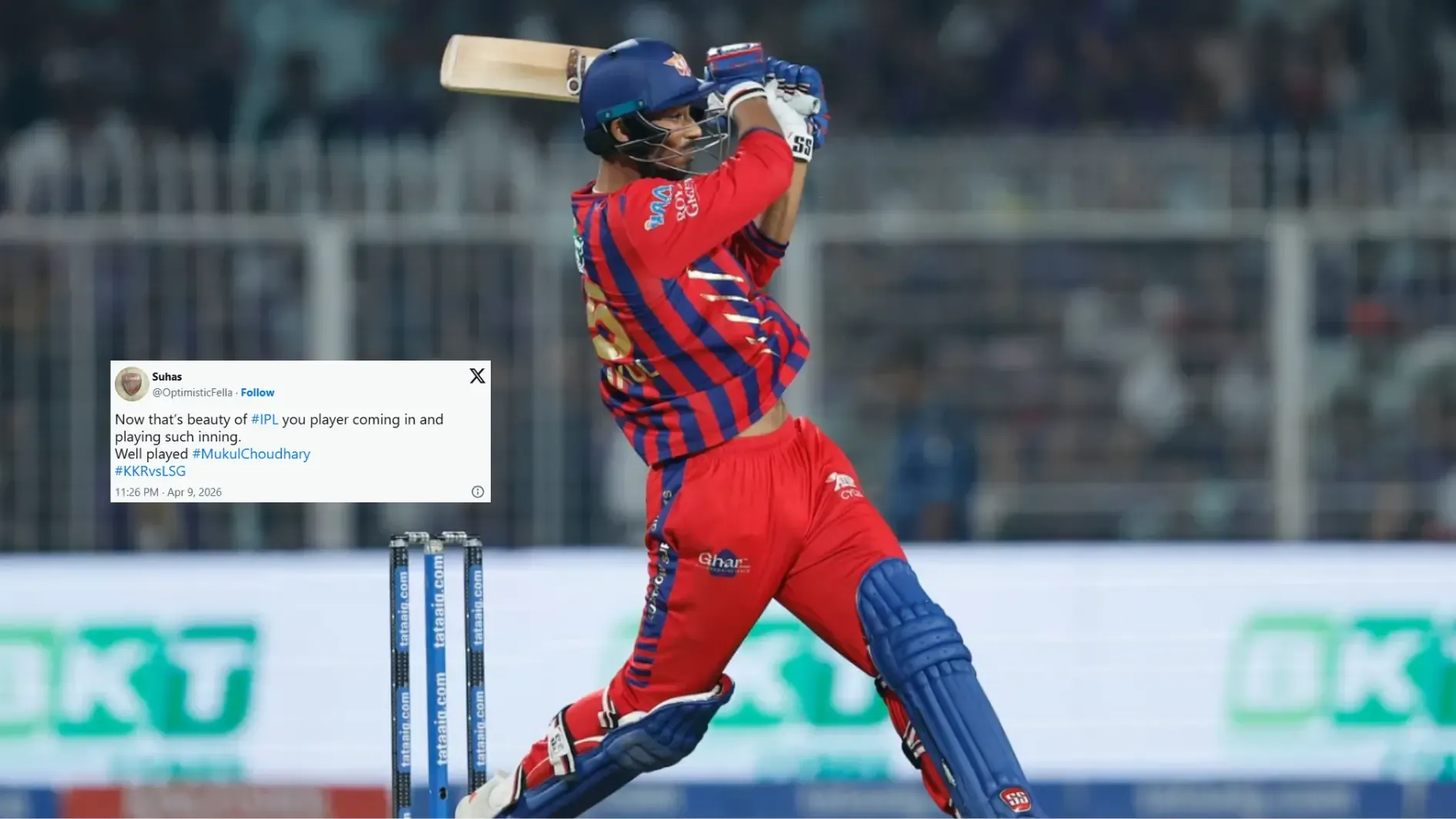 twitter reacts to mukul choudhary finish