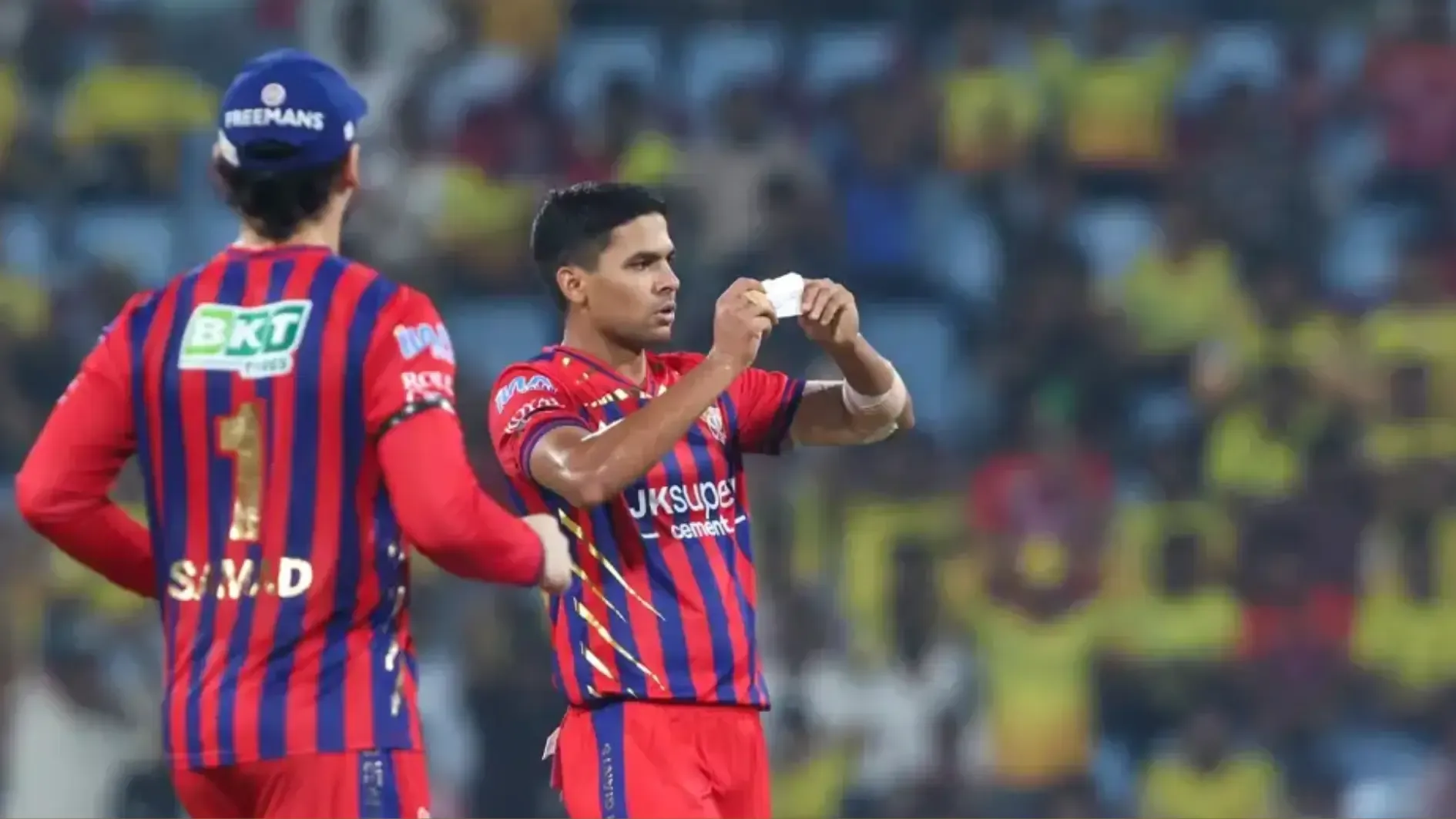 aakash sing wicket