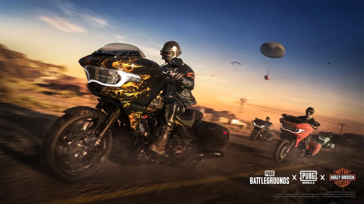 harley davidson pubg mobile 4 4