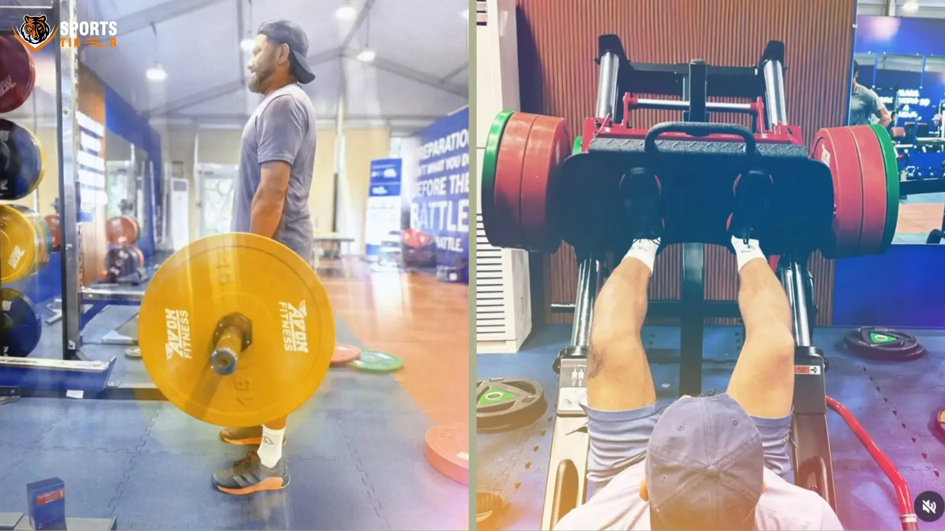 rohit sharma in gym