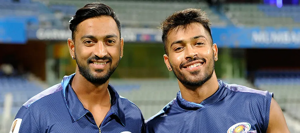 krunal pandya on hardik
