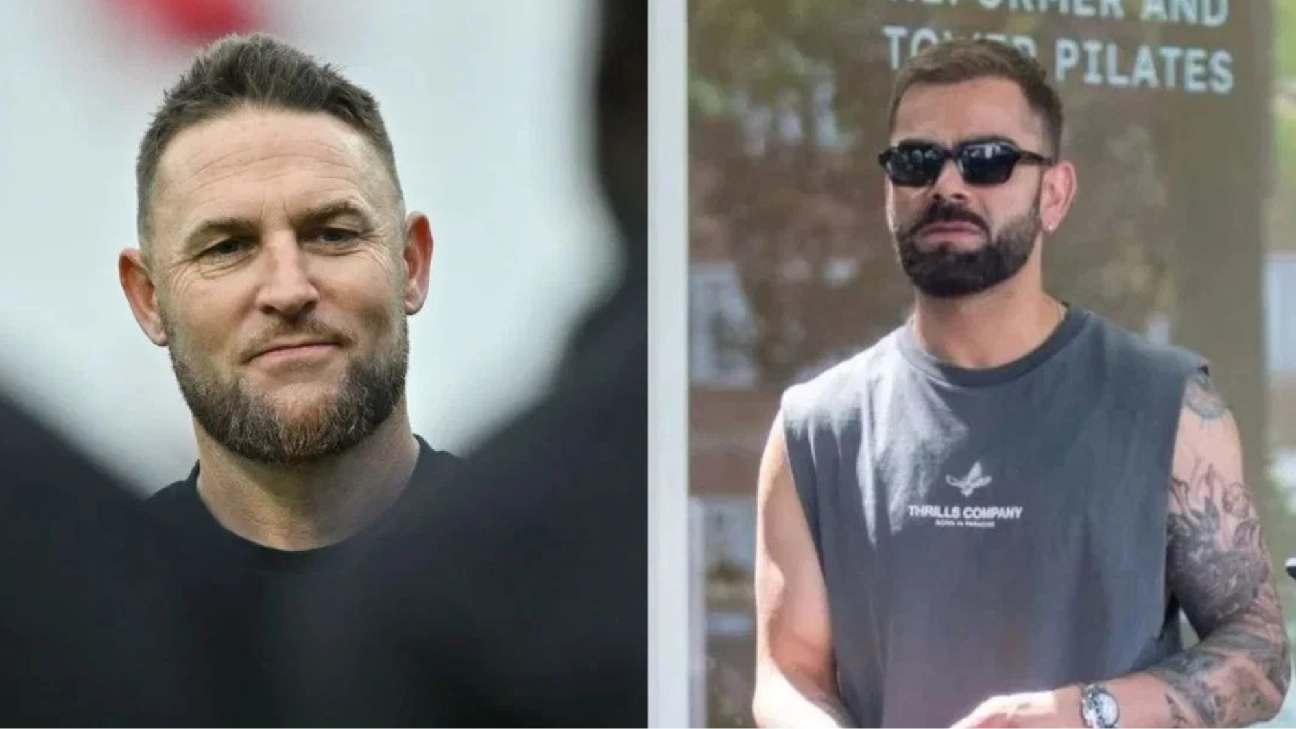 Brendon McCullum and Virat Kohli’s