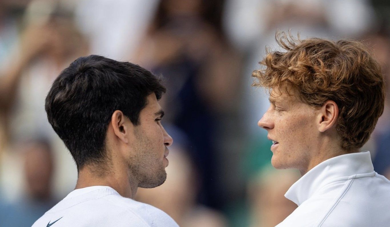 jude bellingham carlos alcaraz congratulate jannik sinner after second wimbledon title win