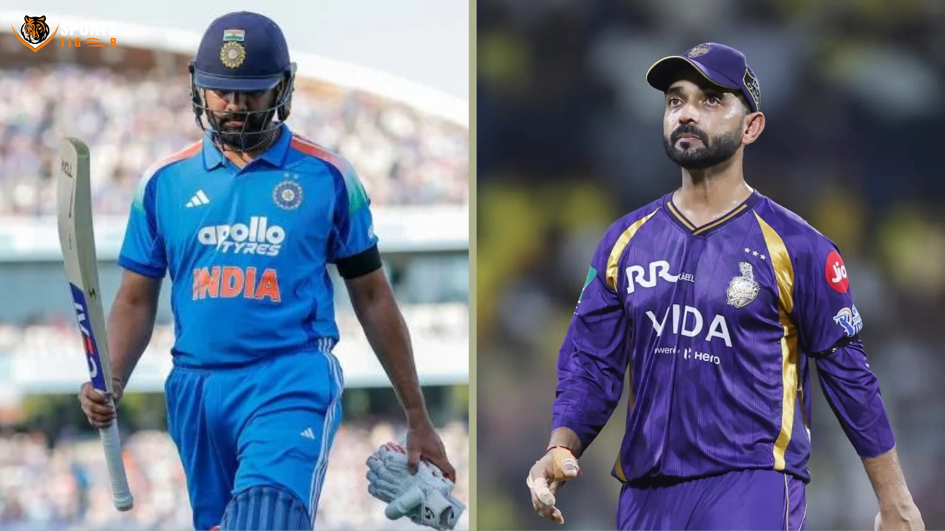 Rahane and rohit sharma