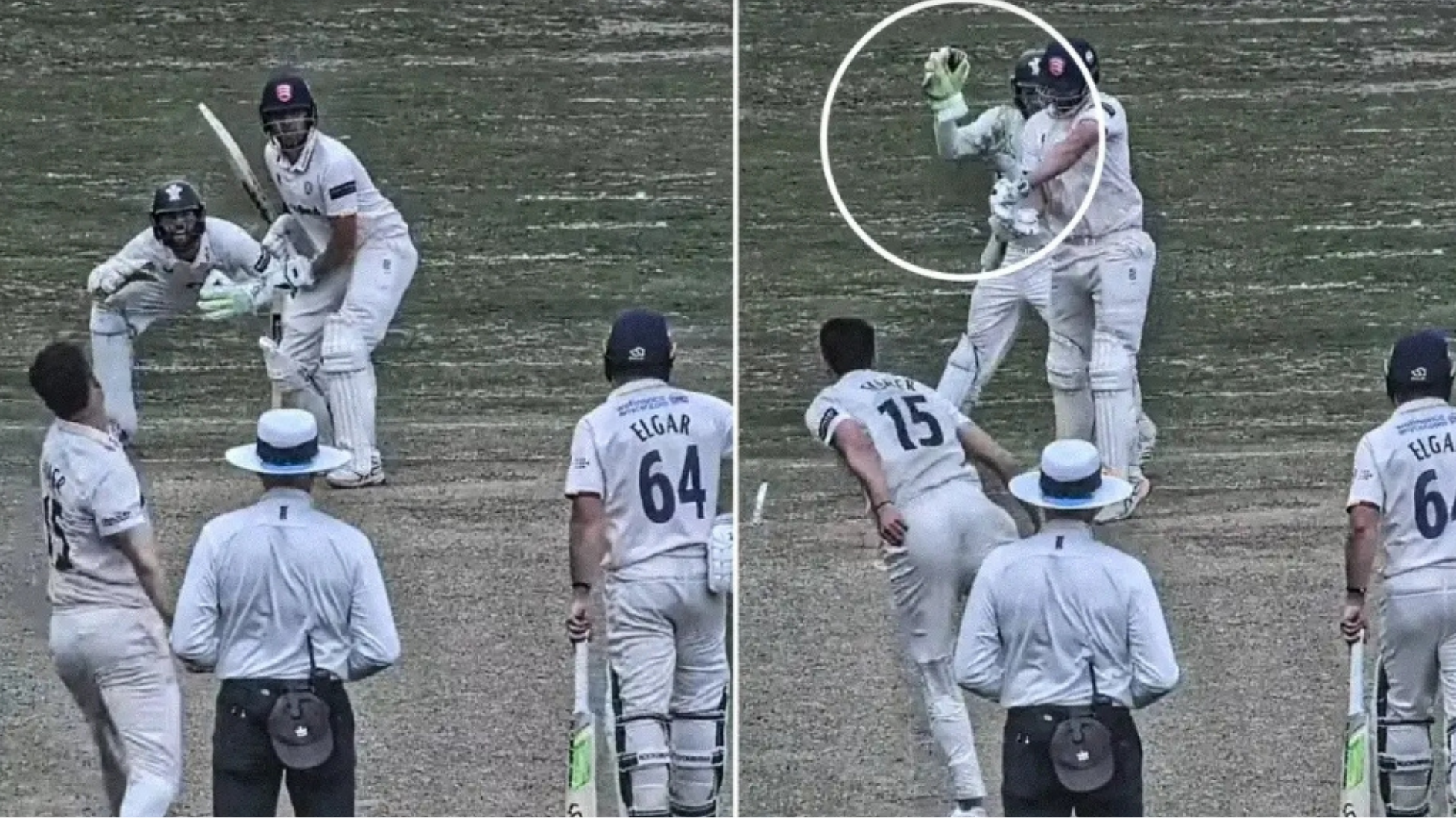 Ben Foakes pulls off stunning one-handed grab