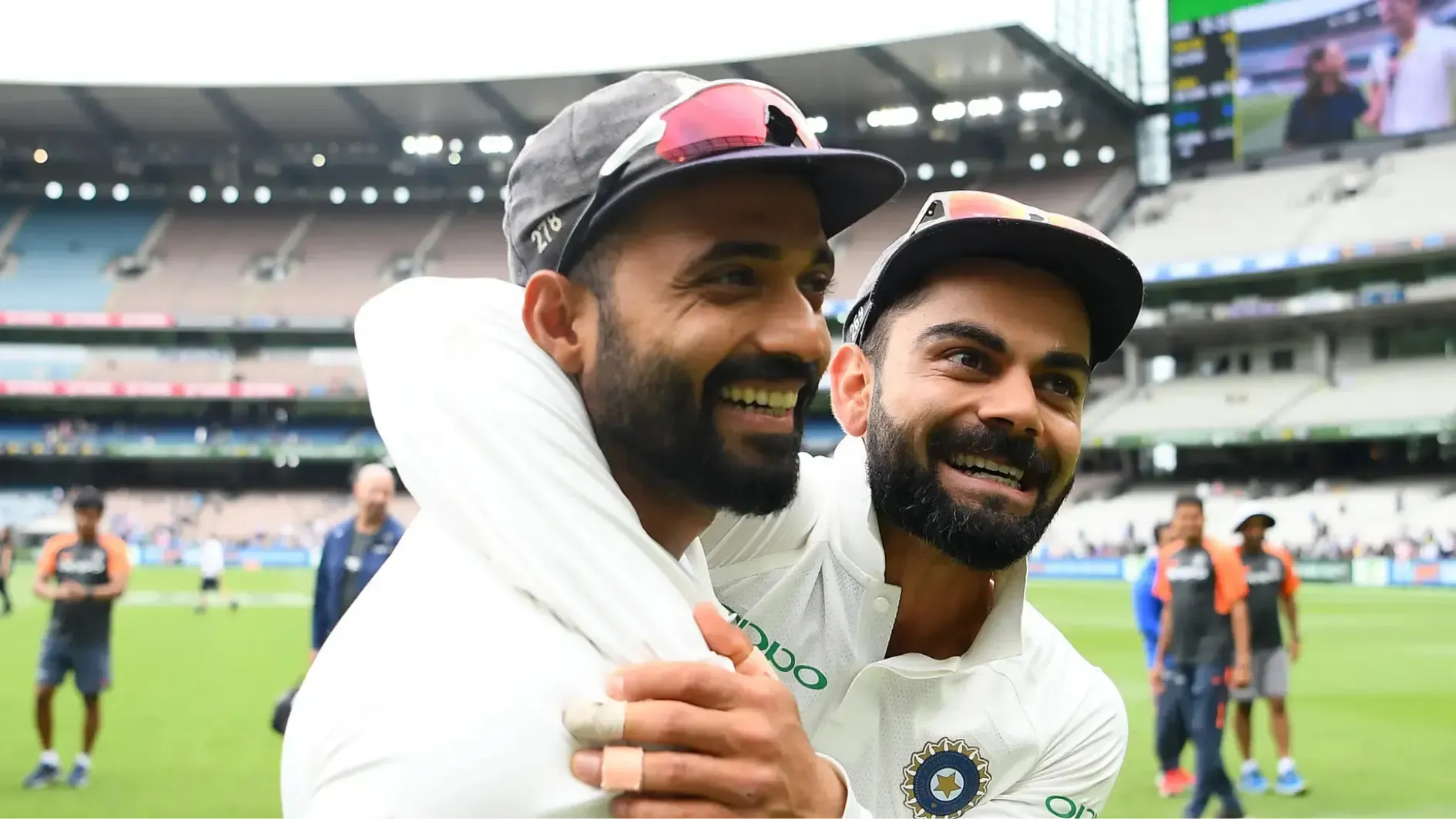 ajinkya rahane and virat kohli