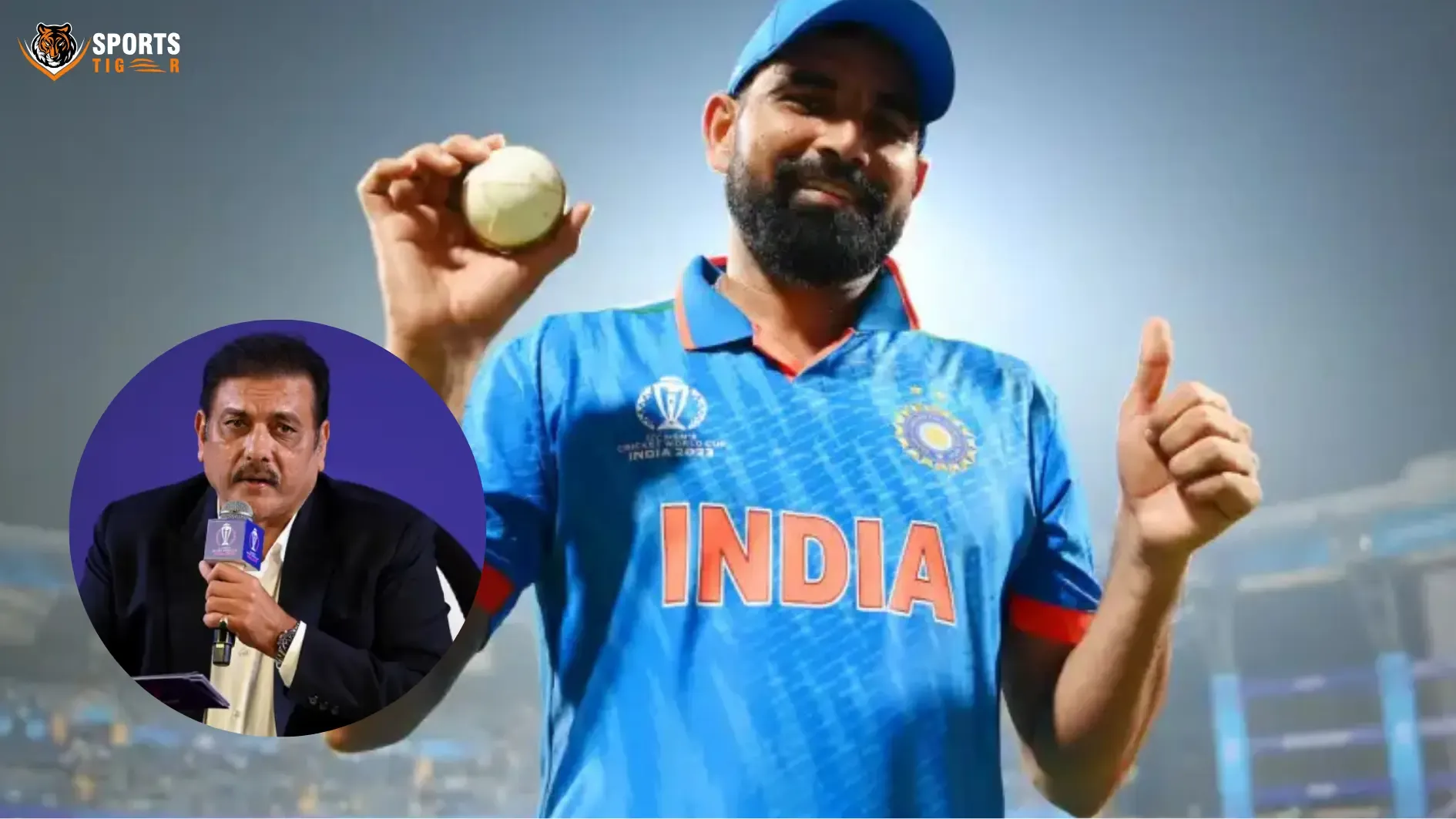mohammed shami and ravi shastri