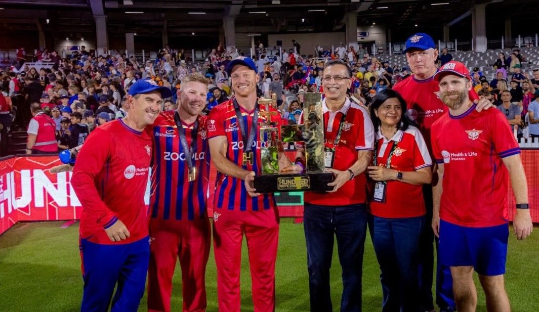 sanjiv goenka s manchester super giants win maiden hundred title after beating trent rockets in a thrilling final at lords